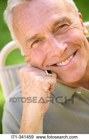 Stock Photo - Man's portrait. Fotosearch