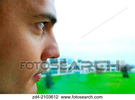 Man's profile View Large Photo Image Stock Image - Man's profile. Fotosearch