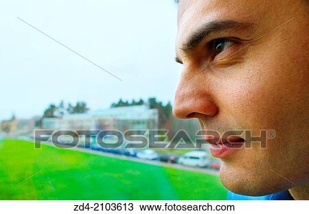 Man's profile View Large Photo Image Stock Image - Man's profile. Fotosearch