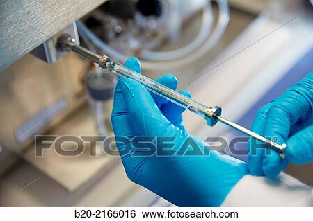 Manual injection in GPC. Gel Permeation chromatography. Polymer characterization. Biotechnology Laboratory. Energy and Environment Division. Tecnalia Research and Innovation. Miano. Alava. Basque Country. Spain. View Large Photo Image Stock Photograph - Manual injection in GPC. Gel Permeation chromatography. Polymer characterization. Biotechnology Laboratory. Energy and Environment Division. Tecnalia Research and Innovation. Miano. Alava. Basque Country. Spain.. Fotosearch