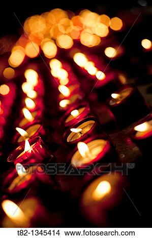 many candles in church in Lisbon, Portugal View Large Photo Image Picture - many candles in church in Lisbon, Portugal. Fotosearch