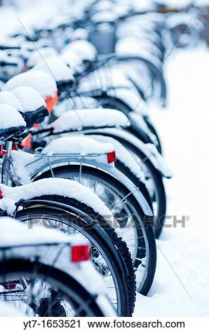 Many snow covered bicycles outside Fitzwilliams college, Cambridge View Large Photo Image Stock Image - Many snow covered bicycles outside Fitzwilliams college, Cambridge. Fotosearch