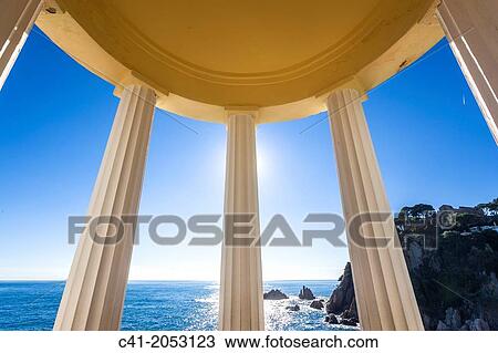 Stock Image - Mar i Murtra garden. Blanes. Spain.. Fotosearch