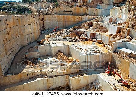Marble quarry near Orosei. Sardinia. Italy. View Large Photo Image Stock Photography - Marble quarry near Orosei. Sardinia. Italy.. Fotosearch