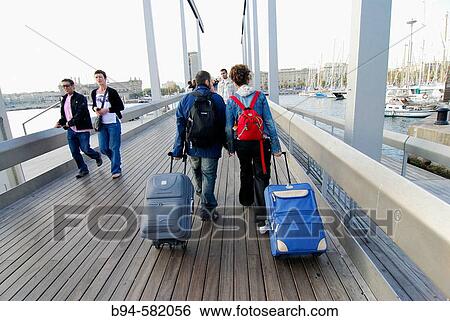 Stock Photograph - Maremagnum. Barcelona. Catalonia. Spain.. Fotosearch