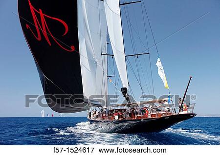 Marie at the Superyacht Cup In Palma de Mallorca, Spain View Large Photo Image Stock Photo - Marie at the Superyacht Cup In Palma de Mallorca, Spain. Fotosearch