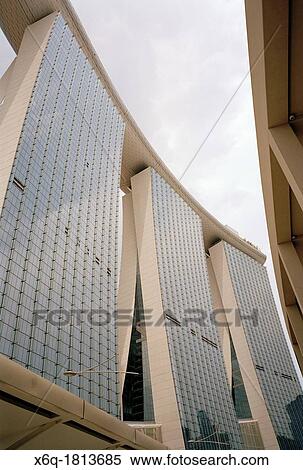 Marina Bay Sands Hotel in Singapore View Large Photo Image Stock Photography - Marina Bay Sands Hotel in Singapore. Fotosearch