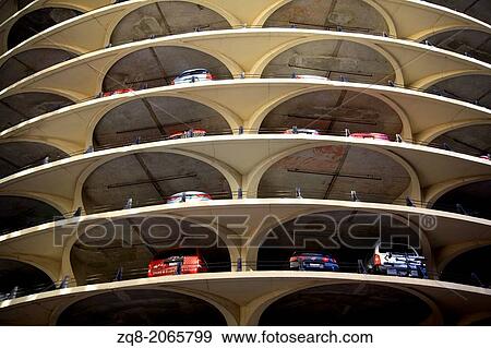 Marina City Complex, Chicago, IL. View Large Photo Image Stock Photo - Marina City Complex, Chicago, IL.. Fotosearch