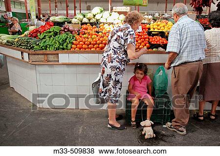 Market. Almer? a, Andalusia, Spain. View Large Photo Image Stock Photo - Market. Almer? a, Andalusia, Spain.. Fotosearch