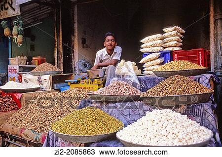 Market of spices, Bikaner, Rajasthan state, India View Large Photo Image Stock Image - Market of spices, Bikaner, Rajasthan state, India. Fotosearch