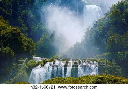 Marmore waterfalls, Cascata delle Marmore (Marmore's Falls), Valnerina, Terni, Umbria, Italy, Europe View Large Photo Image Stock Image - Marmore waterfalls, Cascata delle Marmore (Marmore's Falls), Valnerina, Terni, Umbria, Italy, Europe. Fotosearch