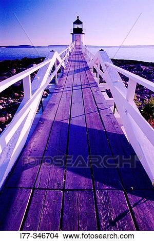 Marshall Point Light. Port Clyde. Maine, USA View Large Photo Image Picture - Marshall Point Light. Port Clyde. Maine, USA. Fotosearch
