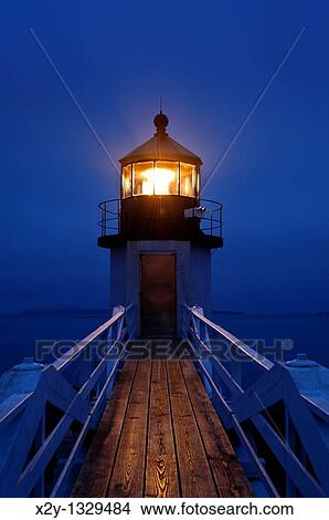 Marshall Point Light Station, Port Clyde, Maine, USA Est 1832 View Large Photo Image Picture - Marshall Point Light Station, Port Clyde, Maine, USA Est 1832. Fotosearch
