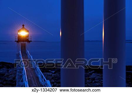 Marshall Point Light Station, Port Clyde, Maine, USA Est 1832 View Large Photo Image Stock Photo - Marshall Point Light Station, Port Clyde, Maine, USA Est 1832. Fotosearch