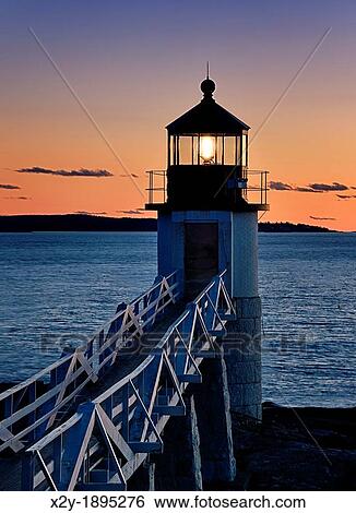 Marshall Point Lighthouse, Port Clyde, Maine, USA View Large Photo Image Stock Photograph - Marshall Point Lighthouse, Port Clyde, Maine, USA. Fotosearch