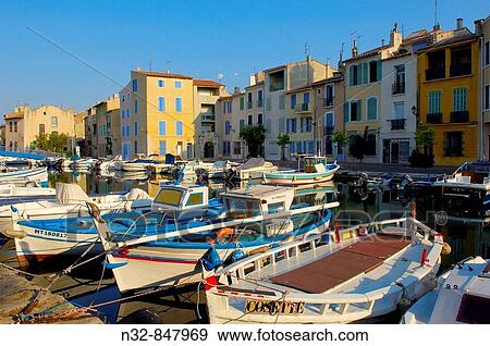Martigues. Bouches du Rhone, Provence-Alpes-C? te d? Azur, France View Large Photo Image Stock Photo - Martigues. Bouches du Rhone, Provence-Alpes-C? te d? Azur, France. Fotosearch