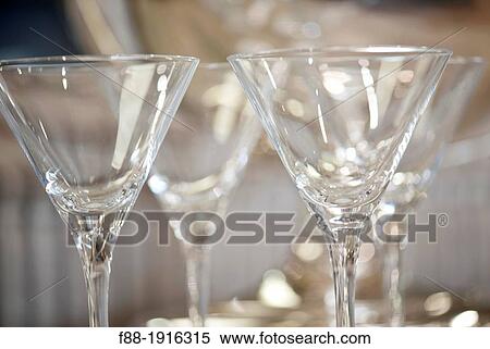 Martini glasses View Large Photo Image Stock Photography - Martini glasses. Fotosearch
