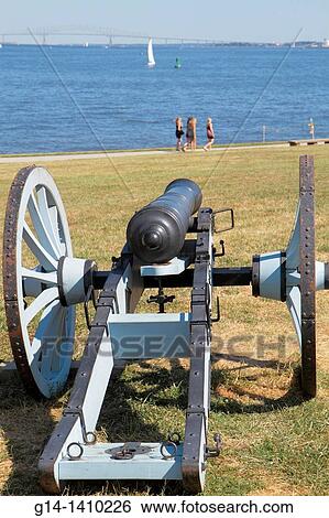 Maryland, Baltimore, Patapsco River, port, Fort McHenry National Monument and Historic Shrine, Star Spangled Banner, national anthem, Francis Scott Key, view of harbor, cannon, artillery, visitors, View Large Photo Image Stock Photograph - Maryland, Baltimore, Patapsco River, port, Fort McHenry National Monument and Historic Shrine, Star Spangled Banner, national anthem, Francis Scott Key, view of harbor, cannon, artillery, visitors,. Fotosearch