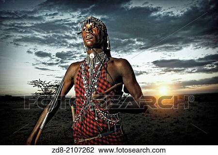masai people. masai mara. kenia. View Large Photo Image Stock Image - masai people. masai mara. kenia.. Fotosearch