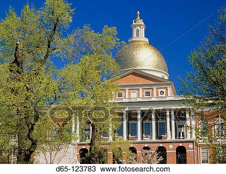 Massachusetts State House. Beacon Hill. Boston. Massachusetts. USA View Large Photo Image Stock Image - Massachusetts State House. Beacon Hill. Boston. Massachusetts. USA. Fotosearch
