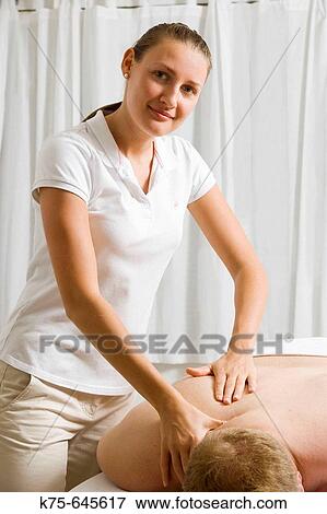 Masseuse View Large Photo Image Stock Photo - Masseuse. Fotosearch