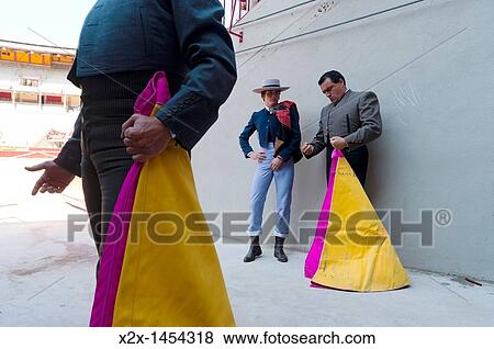 Matador's assistants before entering the bullring, San Ferm? n street-partying, Pamplona, Navarra Navarre, Spain, Europe View Large Photo Image Stock Photo - Matador's assistants before entering the bullring, San Ferm? n street-partying, Pamplona, Navarra Navarre, Spain, Europe. Fotosearch