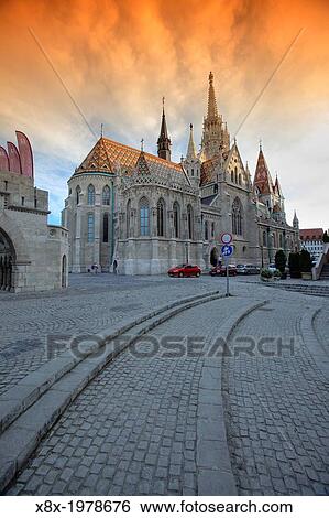 Matthias Church, Budapest, Hungary. View Large Photo Image Stock Photograph - Matthias Church, Budapest, Hungary.. Fotosearch