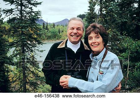 Mature couple. Denali NP. Alaska. USA View Large Photo Image Stock Photo - Mature couple. Denali NP. Alaska. USA. Fotosearch