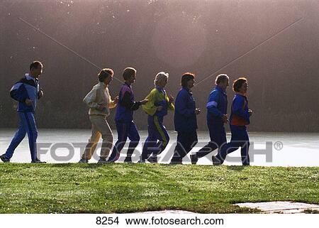 Mature people jogging View Large Photo Image Picture - Mature people jogging. Fotosearch