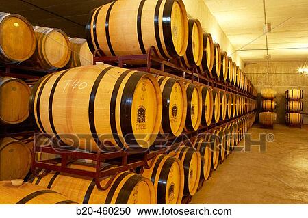 Maturing Rioja wine in oak casks. Bodegas Virgen del Valle, Samaniego, Rioja Alavesa, Euskadi View Large Photo Image Stock Image - Maturing Rioja wine in oak casks. Bodegas Virgen del Valle, Samaniego, Rioja Alavesa, Euskadi. Fotosearch