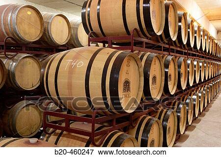Maturing Rioja wine in oak casks. Bodegas Virgen del Valle, Samaniego, Rioja Alavesa, Euskadi View Large Photo Image Stock Photo - Maturing Rioja wine in oak casks. Bodegas Virgen del Valle, Samaniego, Rioja Alavesa, Euskadi. Fotosearch