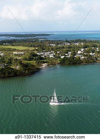 Mauritius, aerial view from an helicopter View Large Photo Image Stock Photography - Mauritius, aerial view from an helicopter. Fotosearch