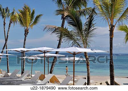 Stock Image - Mauritius, Palmar, Ambre Hotel. Fotosearch