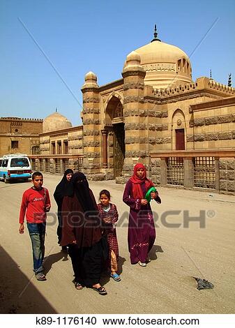 Stock Image - Mausoleum of Mohamed Ali Family. City of Deads. Cairo, Egypt. Fotosearch