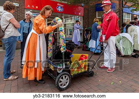 May Day Street Entertainer, Lewes, Sussex, England. View Large Photo Image Stock Photograph - May Day Street Entertainer, Lewes, Sussex, England.. Fotosearch