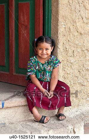 Mayan Girl with Mother View Large Photo Image Stock Image - Mayan Girl with Mother. Fotosearch