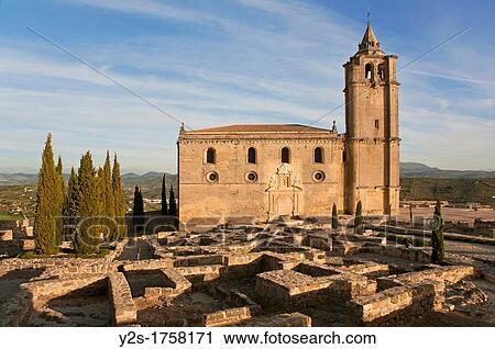 Mayor Abbey Church and medieval urban layout, La Mota Fortress, Alcala la Real, Jaen-province, Spain View Large Photo Image Stock Image - Mayor Abbey Church and medieval urban layout, La Mota Fortress, Alcala la Real, Jaen-province, Spain. Fotosearch