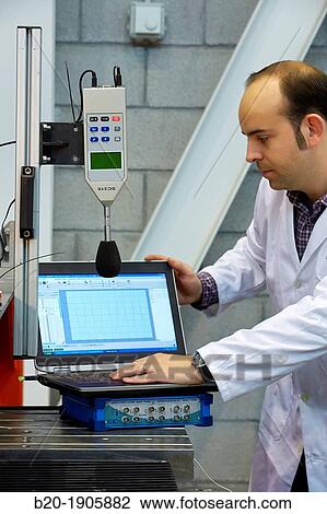 Measurements Bank FOREMOST. Sound Control. Service control noise in industrial production systems. View Large Photo Image Stock Image - Measurements Bank FOREMOST. Sound Control. Service control noise in industrial production systems.. Fotosearch