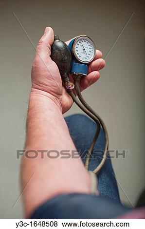 Measuring Blood Pressure View Large Photo Image Stock Photo - Measuring Blood Pressure. Fotosearch