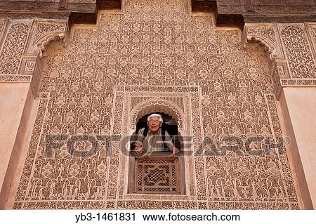Medersa Ali Ben Youssef, Marrakech, Morocco View Large Photo Image Stock Image - Medersa Ali Ben Youssef, Marrakech, Morocco. Fotosearch