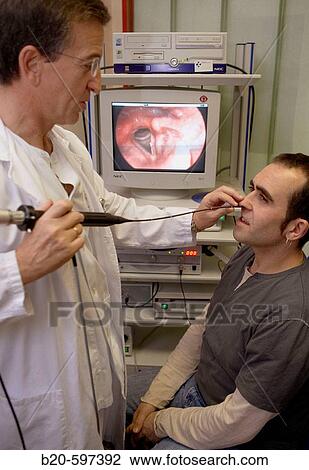 Medical examination, Otorhinolaryngologist. Hospital de Zumarraga, Gipuzkoa, Euskadi, Spain View Large Photo Image Stock Image - Medical examination, Otorhinolaryngologist. Hospital de Zumarraga, Gipuzkoa, Euskadi, Spain. Fotosearch