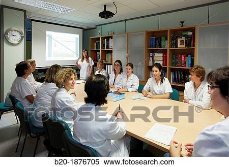 Medical meeting, clinical session, Meeting room, Hospital Donostia, San Sebastian, Gipuzkoa, Basque Country, Spain View Large Photo Image Stock Photography - Medical meeting, clinical session, Meeting room, Hospital Donostia, San Sebastian, Gipuzkoa, Basque Country, Spain. Fotosearch