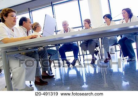 Medical staff meeting. Hospital Universitario Gran Canaria Doctor Negrin, Las Palmas de Gran Canaria. Canary Islands, Spain View Large Photo Image Stock Photo - Medical staff meeting. Hospital Universitario Gran Canaria Doctor Negrin, Las Palmas de Gran Canaria. Canary Islands, Spain. Fotosearch
