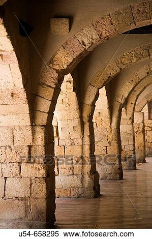 Stock Photography - Medieval market porch. Tarragona. Spain.. Fotosearch