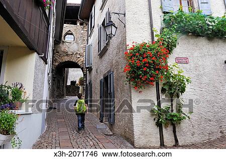 medieval village of Saint-Saphorin in the middle of Vineyard terraces of Lavaux on the bank of Leman Lake, around Lausanne, Canton of Vaud, Switzerland, Europe. View Large Photo Image Stock Photograph - medieval village of Saint-Saphorin in the middle of Vineyard terraces of Lavaux on the bank of Leman Lake, around Lausanne, Canton of Vaud, Switzerland, Europe.. Fotosearch