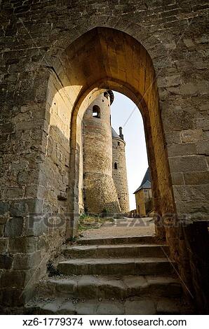 Medieval Walls of Carcassonne, Aude, Languedoc-Roussillon, France, Europe View Large Photo Image Picture - Medieval Walls of Carcassonne, Aude, Languedoc-Roussillon, France, Europe. Fotosearch