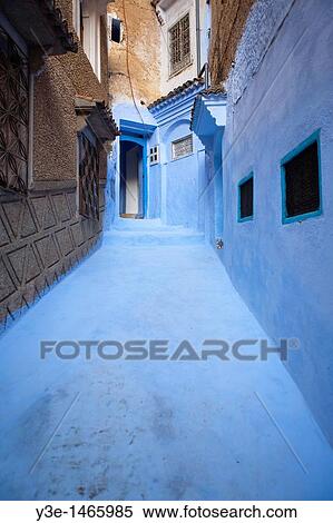 Medina, Chefchaouen, Morocco View Large Photo Image Stock Photography - Medina, Chefchaouen, Morocco. Fotosearch