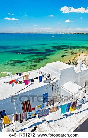 Medina, Hammamet, Tunisia. View Large Photo Image Stock Image - Medina, Hammamet, Tunisia.. Fotosearch