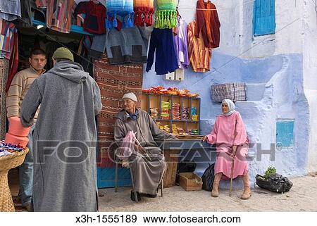 medina of Chefchaouen, Rif region, Morocco, North Africa View Large Photo Image Stock Photo - medina of Chefchaouen, Rif region, Morocco, North Africa. Fotosearch