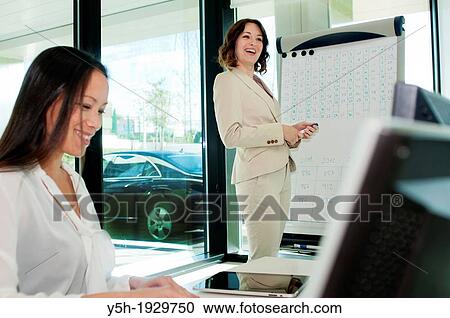Stock Image - Meeting in an office. Fotosearch
